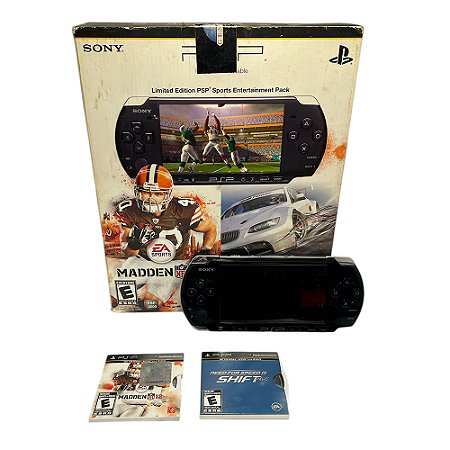 Console PSP PlayStation Portátil 3001 (Limited Edition PSP Sports Entertainment Pack) - Sony