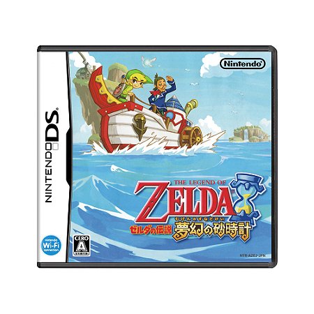 Jogo Zelda no Densetsu: Mugen no Sunadokei - DS (Japonês)