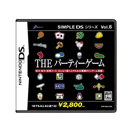 Jogo Simple DS Series Vol. 6: The Party Game - DS (Japonês)