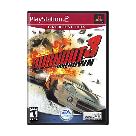 Jogo Burnout 3: Takedown - PS2 (Greatest Hits)