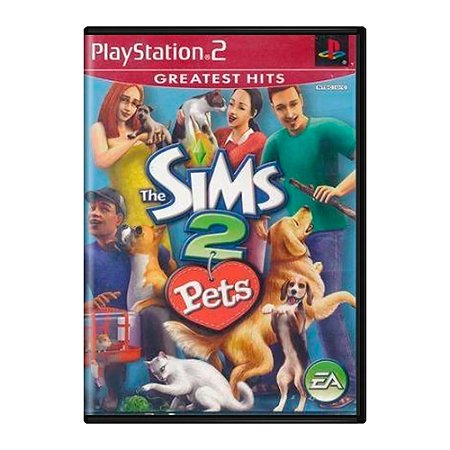 Jogo The Sims 2: Pets - PS2 (Greatest Hits)