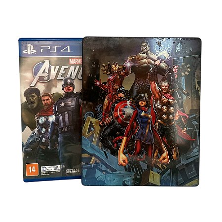 Jogo Marvel's Avengers (SteelCase) - PS4