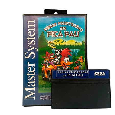 Jogo Ferias Frustradas do Pica Pau - Master System