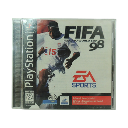 Jogo FIFA: Road to World Cup 98 - PS1