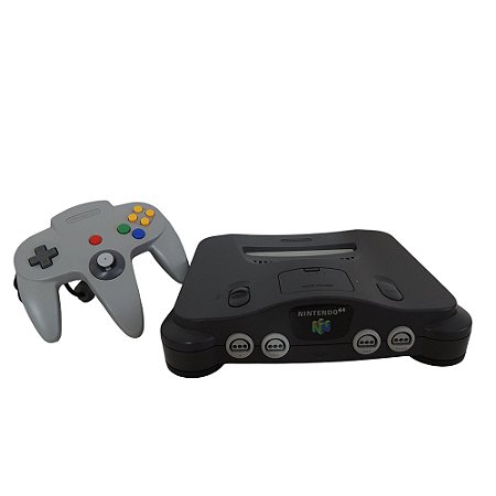 Console Nintendo 64 Cinza - Nintendo