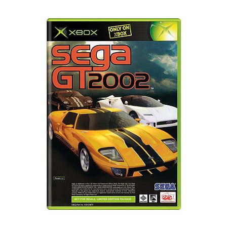 Jogo Sega GT 2002 + Jet Set Radio Future - Xbox