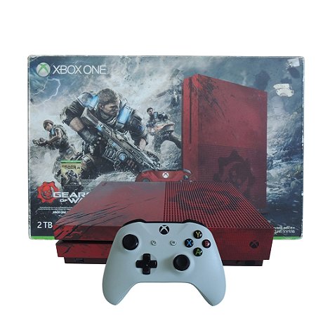 Console Xbox One S 2TB (Edição Limitada Gears of War 4) - Microsoft