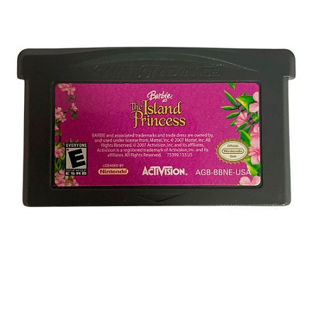 Jogo Barbie as The Island Princess - GBA