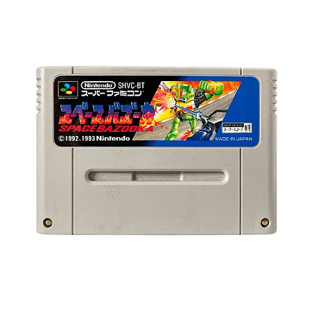 Jogo Space Bazooka - SNES (Japonês)