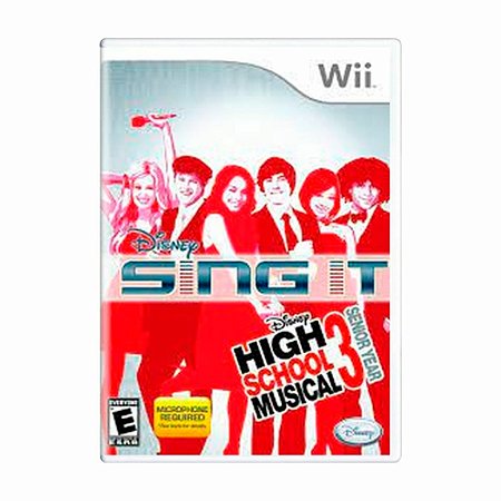 Jogo Disney Sing It! High School Musical 3: Senior Year - Wii