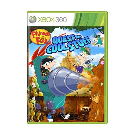 Jogo Phineas and Ferb: Quest for Cool Stuff - Xbox 360