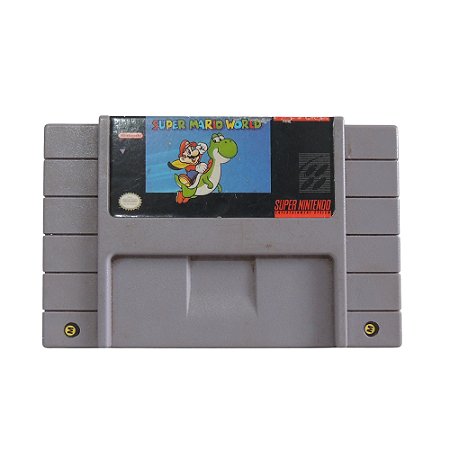 Jogo Super Mario World - SNES