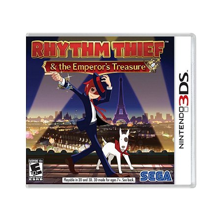 Jogo Rhythm Thief & the Emperor's Treasure - 3DS