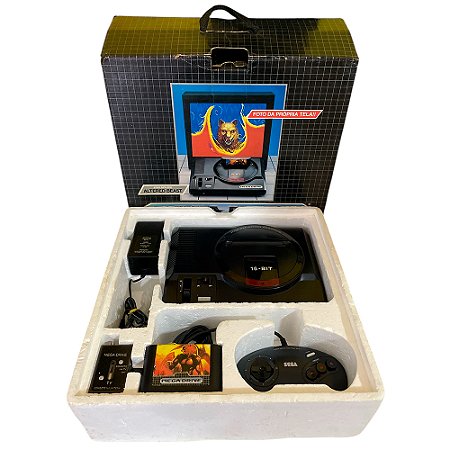 Console Mega Drive 16 BITS + Jogo Altered Beast - TecToy