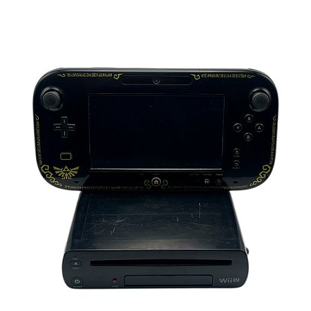 Console Nintendo Wii U Deluxe Set 32GB (Edição The Legend of Zelda) - Nintendo