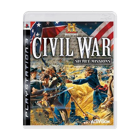 Jogo History Civil War: Secret Missions - PS3