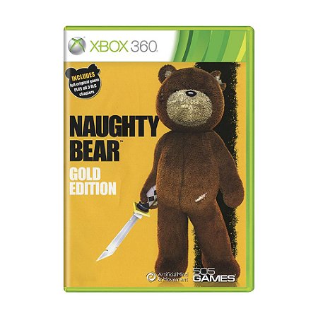 naughty bear gold edition xbox 360