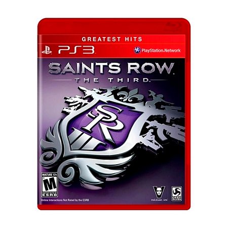 Jogo Saints Row: The Third - PS3 (Greatest Hits)