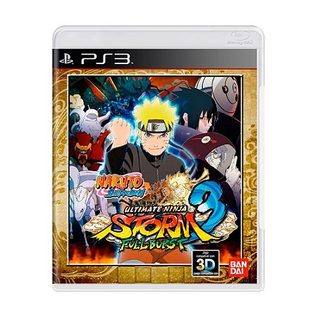 Jogo Naruto Shippuden: Ultimate Ninja Storm 3 Full Burst - PS3