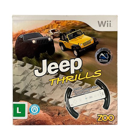 Jogo Jeep Thrills - Wii (Lacrado)