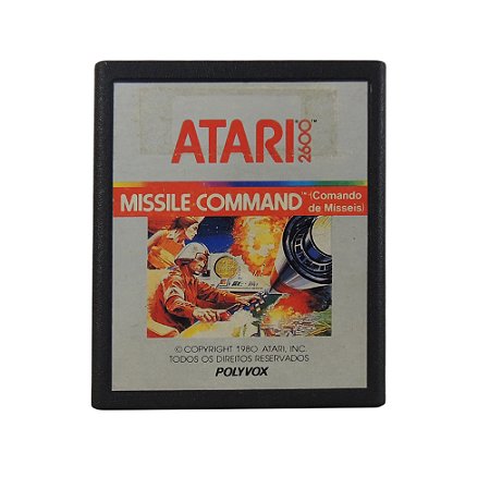 Jogo Missile Command - Atari