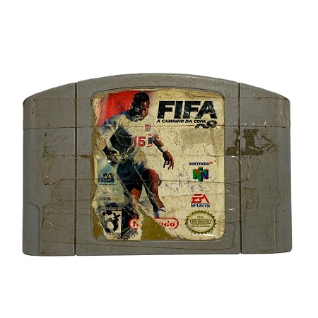 Jogo FIFA: Road to World Cup 98 - N64