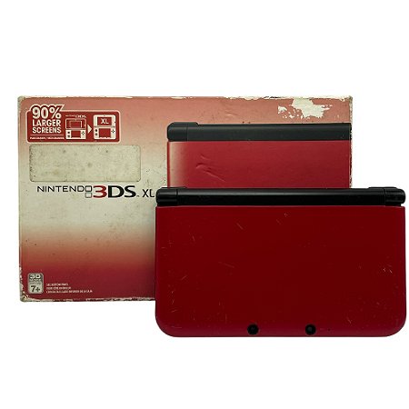 Console Nintendo 3DS XL Vermelho - Nintendo
