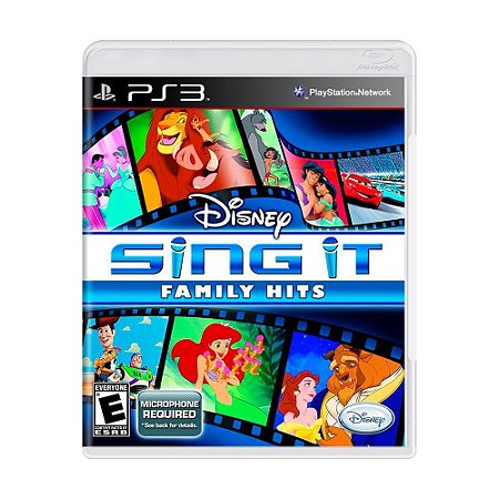 Jogo Disney Sing It: Family Hits - PS3