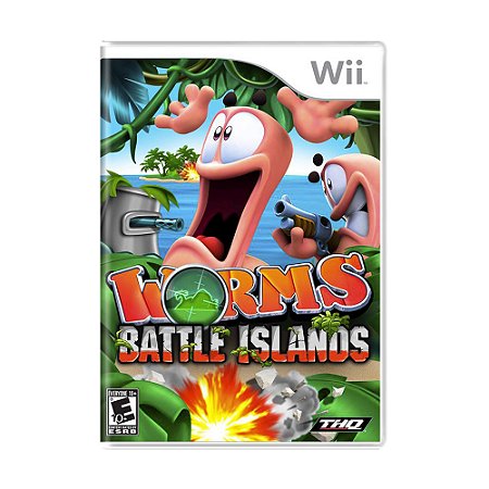 Jogo Worms: Battle Islands - Wii