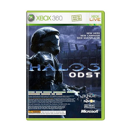 Jogo Forza Motorsport 3 + HALO 3: ODST - Xbox 360