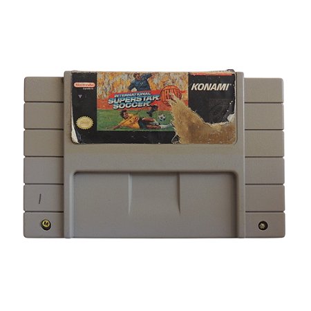 Jogo International Superstar Soccer Deluxe - SNES