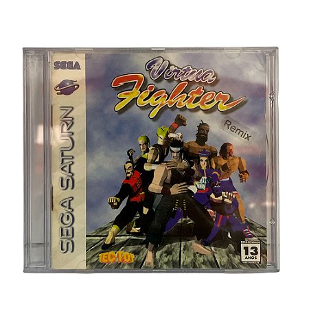 Jogo Virtua Fighter Remix - Sega Saturn