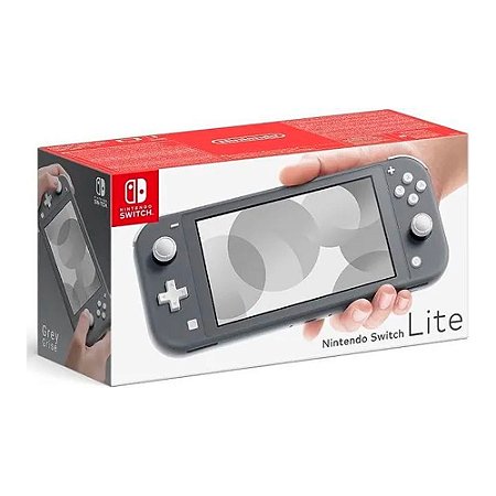 Console Nintendo Switch Lite Cinza - Nintendo (Desbloqueado)