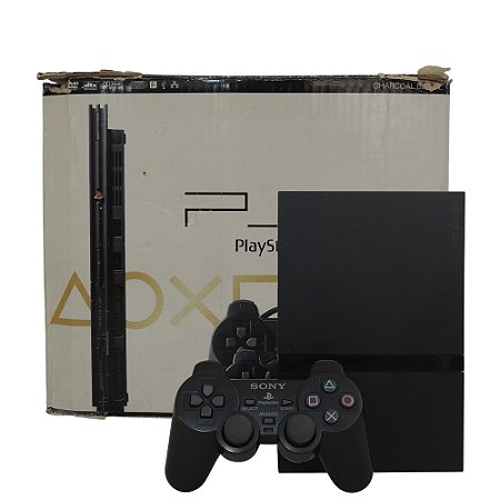 Console PlayStation 2 Slim Preto - Sony