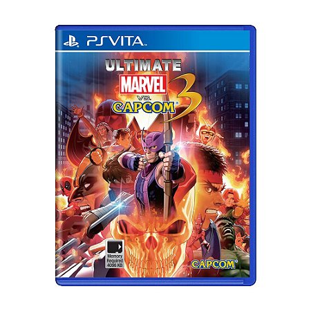 Jogo Ultimate Marvel Vs. Capcom 3 - PS Vita
