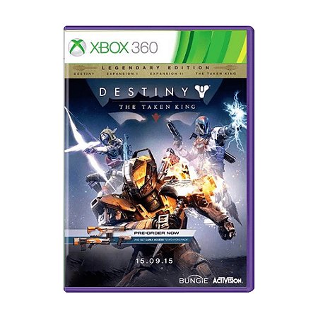 Jogo Destiny: The Taken King (Legendary Edition) - Xbox 360 (Servidores Inativos)