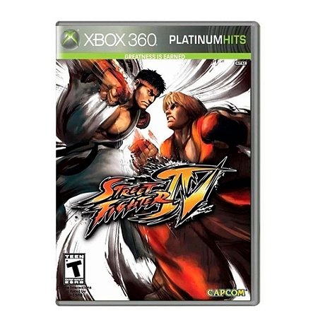 Jogo Street Fighter IV - Xbox 360 (Platinum Hits)
