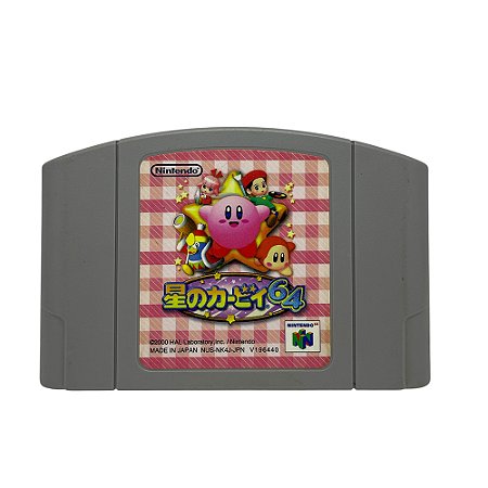 Jogo Kirby 64: The Crystal Shards - N64 (Japonês)