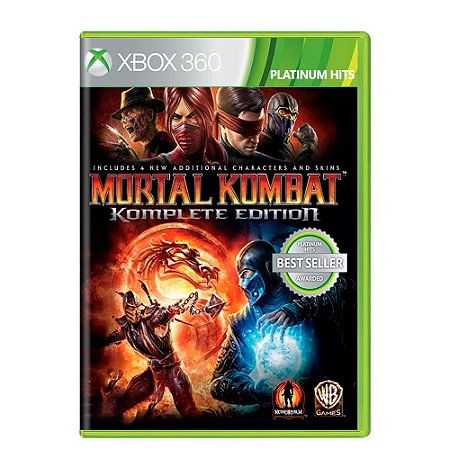 Jogo Mortal Kombat (Komplete Edition) - Xbox 360 (Platinum Hits)