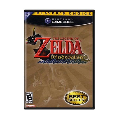 Jogo The Legend of Zelda: The Wind Waker - GameCube (Player's Choice)