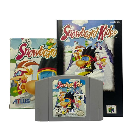Jogo Snowboard Kids - N64