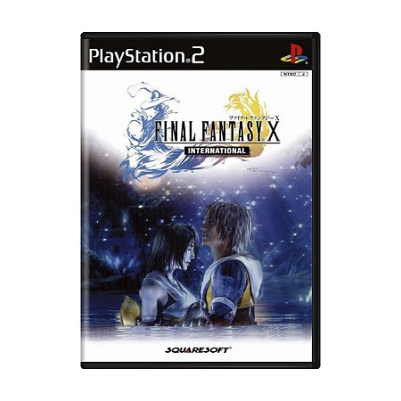 Jogo Final Fantasy X International Ps2 Japones Meugameusado