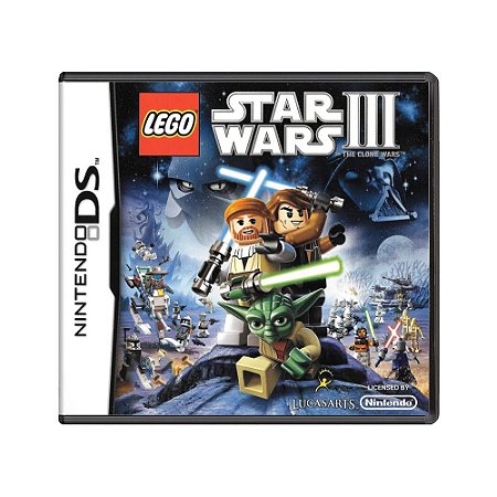 Jogo Lego Star Wars III: The Clone Wars - DS