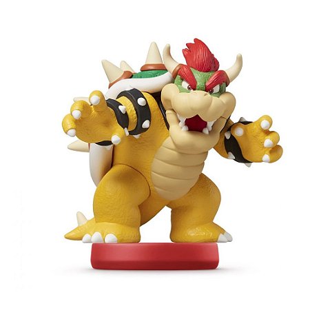 Nintendo Amiibo: Bowser - Super Mario - Wii U, New Nintendo 3DS e Switch