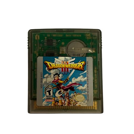 Jogo Dragon Warrior III - GBC