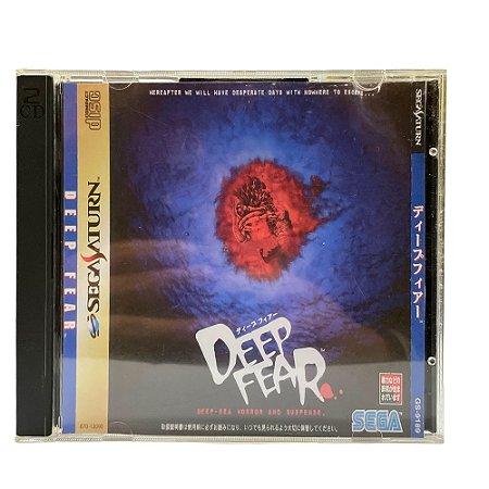 Jogo Deep Fear - Sega Saturn (Japonês, Capa Paralela)