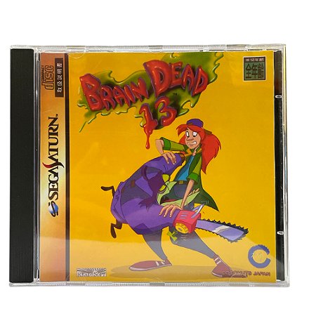 Jogo Brain Dead 13 - Sega Saturn (Japonês, Capa Paralela)