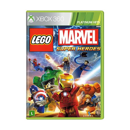 Jogo LEGO Marvel Super Heroes - Xbox 360 (Platinum Hits)