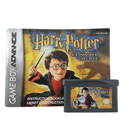 Jogo Harry Potter and the Chamber of Secrets - GBA