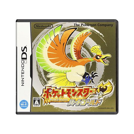 Jogo Pokémon Heart Gold Version - DS (Japonês)